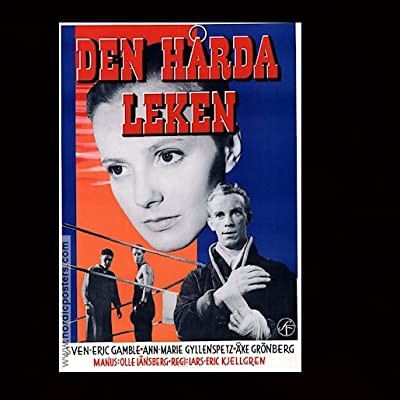 Den Hårda Leken (1956) afişi Den Hårda Leken (1956) afişi