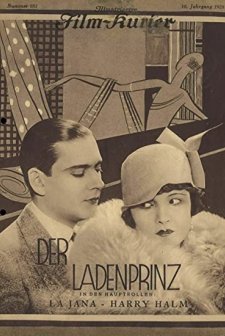 Der Ladenprinz (1928) afişi