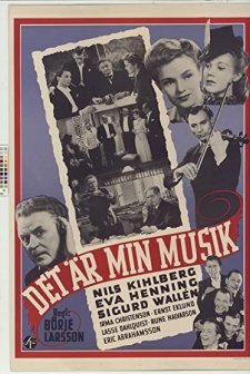 Det är Min Musik (1942) afişi