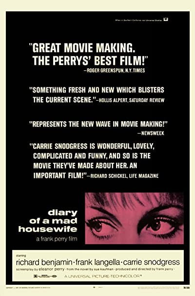 Diary Of A Mad Housewife (1970) afişi Diary Of A Mad Housewife (1970) afişi