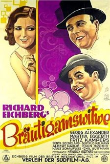 Die Bräutigamswitwe (1931) afişi