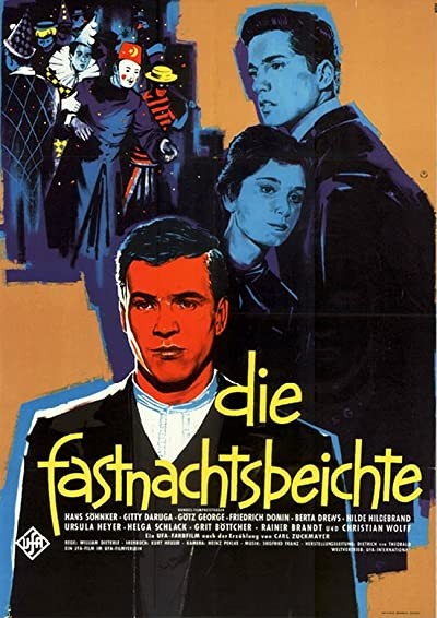 Die Fastnachtsbeichte (1960) afişi Die Fastnachtsbeichte (1960) afişi