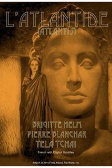 Die Herrin Von Atlantis (1932) afişi