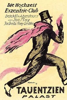 Die Hochzeit Im Excentricclub (1917) afişi