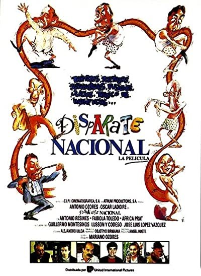 Disparate Nacional (1990) afişi Disparate Nacional (1990) afişi