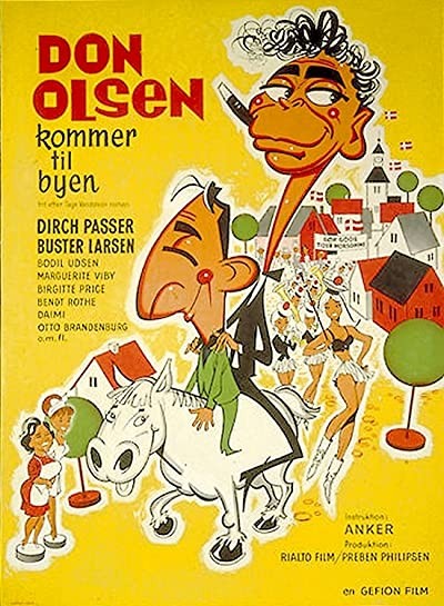 Don Olsen Kommer Til Byen (1964) afişi Don Olsen Kommer Til Byen (1964) afişi