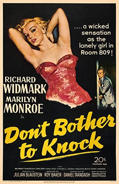 Don't Bother To Knock (1952) afişi Don't Bother To Knock (1952) afişi