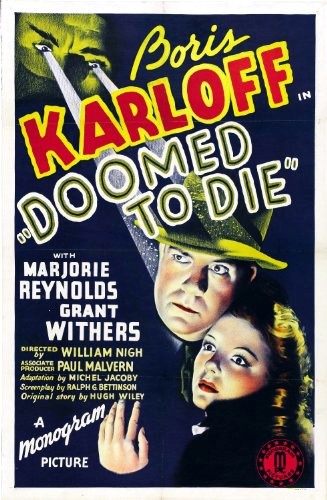 Doomed To Die (1940) afişi Doomed To Die (1940) afişi