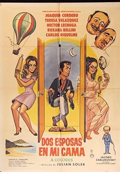 Dos Esposas En Mi Cama (1970) afişi Dos Esposas En Mi Cama (1970) afişi