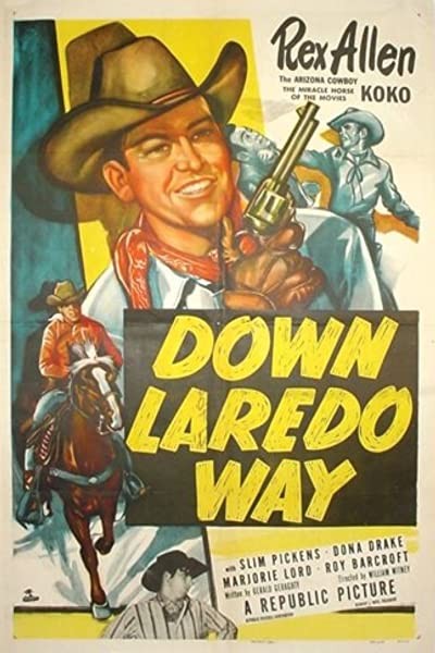 Down Laredo Way (1953) afişi Down Laredo Way (1953) afişi