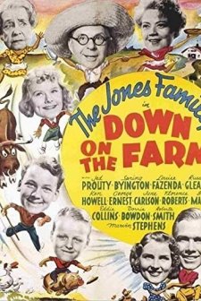Down On The Farm (1938) afişi