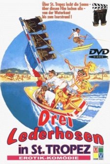 Drei Lederhosen In St. Tropez (1980) afişi