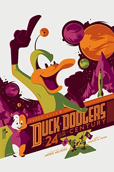 Duck Dodgers In The 24½th Century (1953) afişi Duck Dodgers In The 24½th Century (1953) afişi