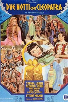 Due Notti Con Cleopatra (1954) afişi
