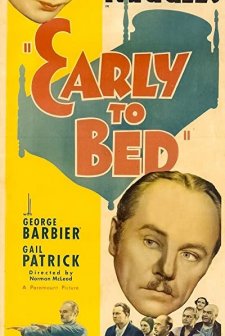 Early To Bed (1936) afişi