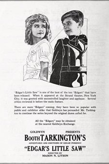 Edgar's Little Saw (1920) afişi