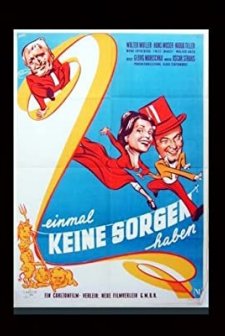 Einmal Keine Sorgen Haben (1953) afişi