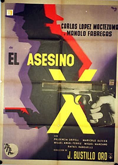El Asesino X (1955) afişi El Asesino X (1955) afişi