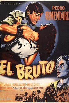 El Bruto (1953) afişi