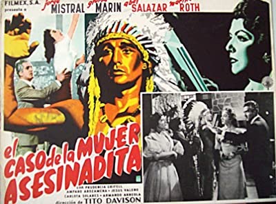 El Caso De La Mujer Asesinadita (1955) afişi El Caso De La Mujer Asesinadita (1955) afişi