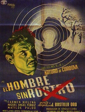 El hombre sin rostro (1950) afişi El hombre sin rostro (1950) afişi