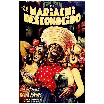 El Mariachi Desconocido (1953) afişi El Mariachi Desconocido (1953) afişi