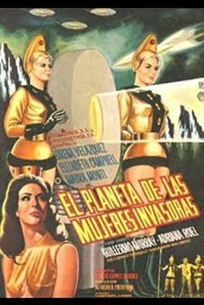El Planeta De Las Mujeres Invasoras (1966) afişi