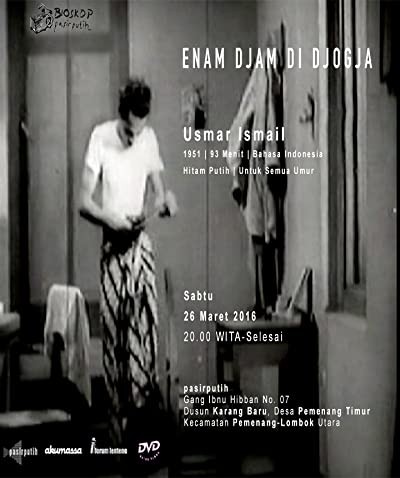 Enam Djam Di Djogja (1951) afişi Enam Djam Di Djogja (1951) afişi
