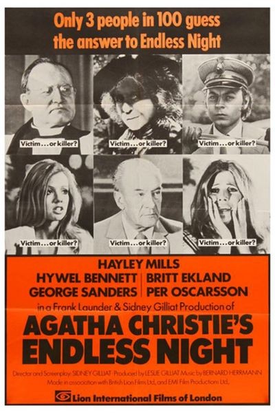Endless Night (1972) afişi Endless Night (1972) afişi