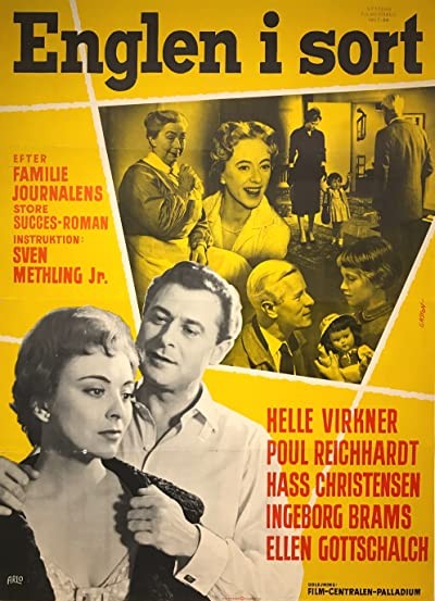 Englen I Sort (1957) afişi Englen I Sort (1957) afişi