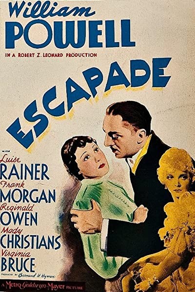 Escapade (1935) afişi Escapade (1935) afişi