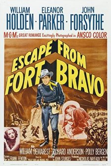 Escape From Fort Bravo (1953) afişi