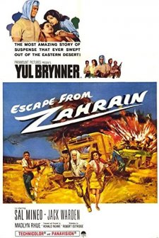 Escape From Zahrain (1962) afişi
