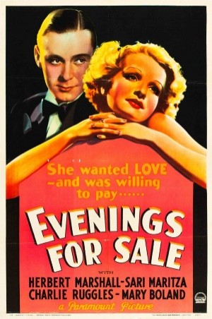 Evenings For Sale (1932) afişi Evenings For Sale (1932) afişi