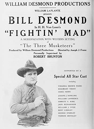 Fightin' Mad (1921) afişi Fightin' Mad (1921) afişi