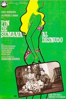 Fin De Semana Al Desnudo (1974) afişi