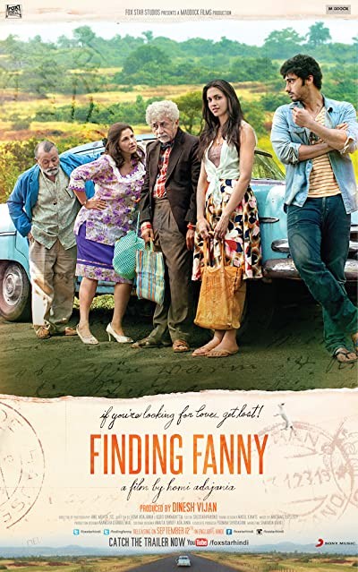 Finding Fanny (2014) afişi Finding Fanny (2014) afişi