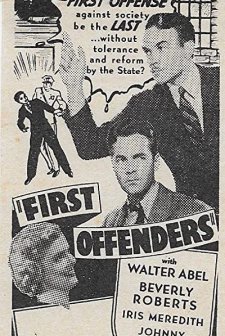 First Offenders (1939) afişi