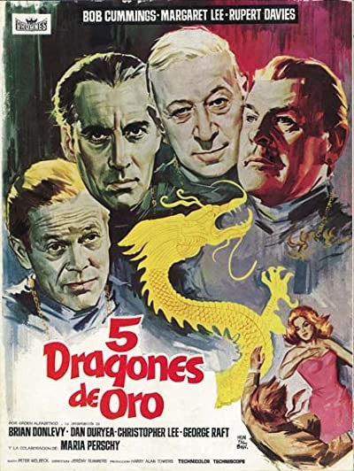 Five Golden Dragons (1967) afişi Five Golden Dragons (1967) afişi