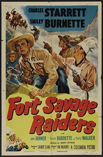 Fort Savage Raiders (1951) afişi Fort Savage Raiders (1951) afişi
