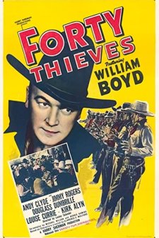 Forty Thieves (1944) afişi
