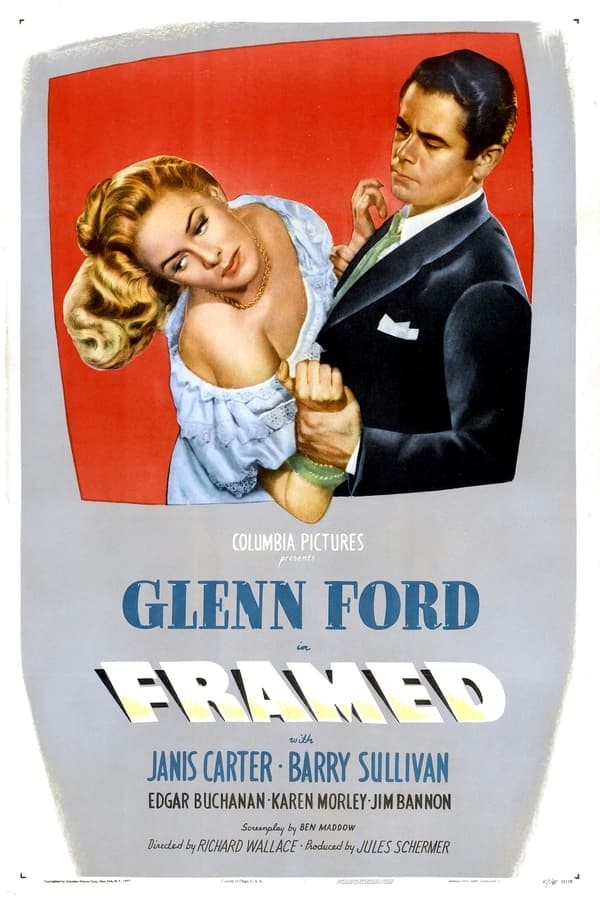 Framed (1947) afişi Framed (1947) afişi