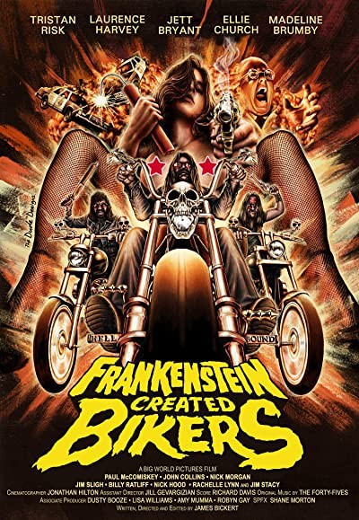 Frankenstein Created Bikers (2016) afişi Frankenstein Created Bikers (2016) afişi