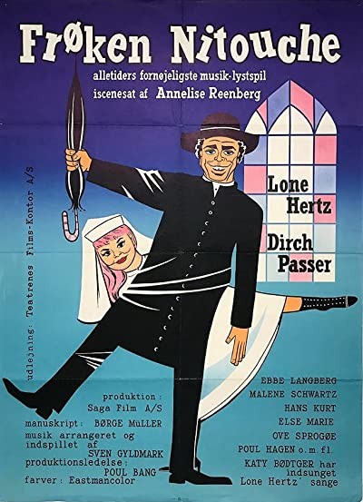 Frøken Nitouche (1963) afişi Frøken Nitouche (1963) afişi