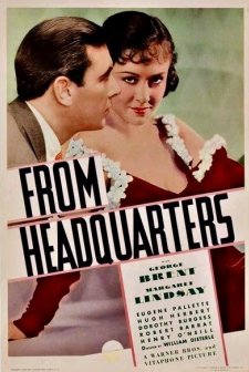 From Headquarters (1933) afişi