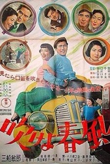 Fukeyo Haru Kaze (1953) afişi