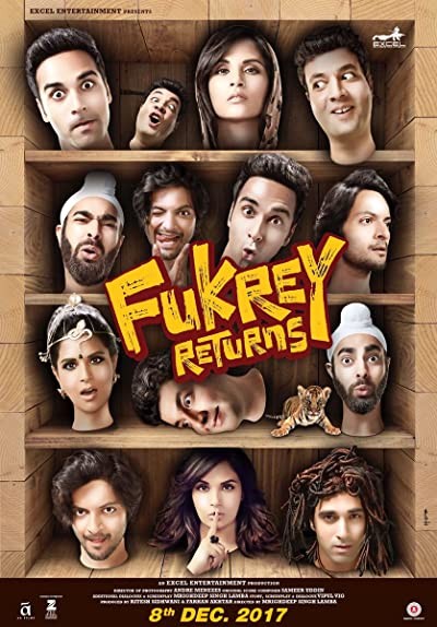 Fukrey Returns (2017) afişi Fukrey Returns (2017) afişi