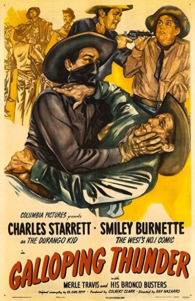 Galloping Thunder (1946) afişi Galloping Thunder (1946) afişi