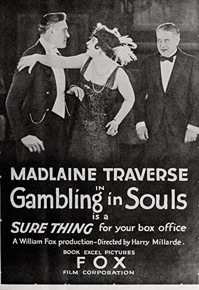 Gambling In Souls (1919) afişi Gambling In Souls (1919) afişi
