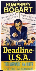 Gazeteciler Savaşı (1952) afişi Gazeteciler Savaşı (1952) afişi